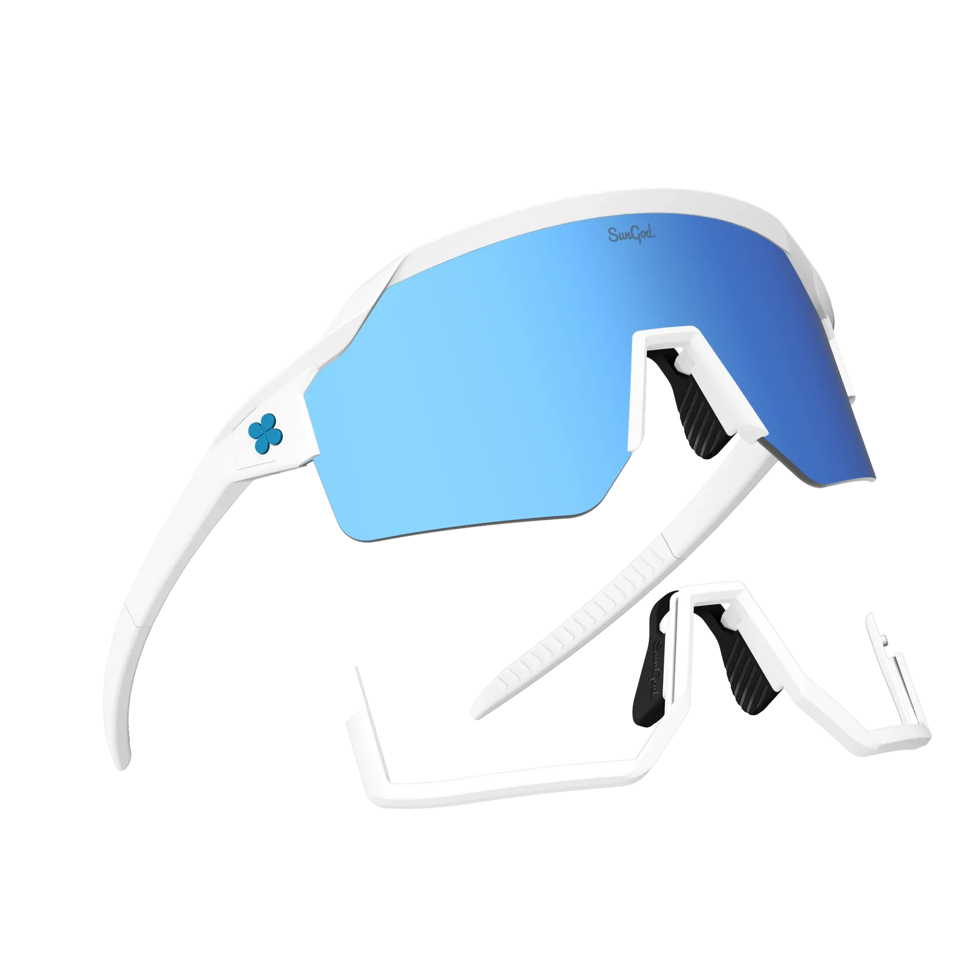 SunGod Vulcans™ Cycling Sunglasses - Pedal Passion