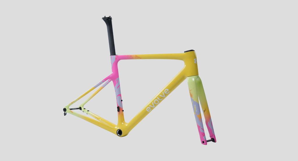 Evolve CIMA Road Frameset (Tropical Yellow) - Pedal Passion