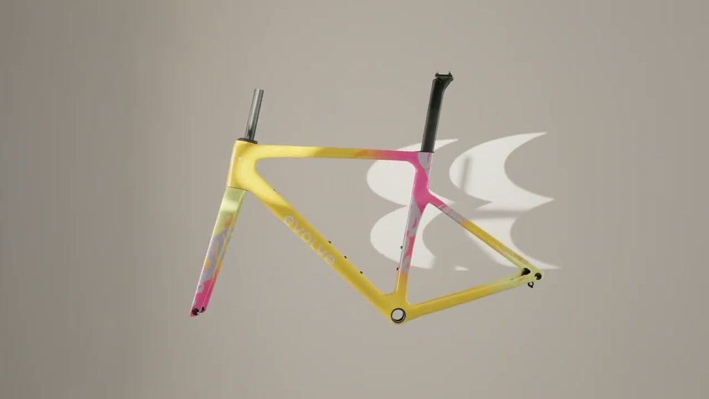 Evolve CIMA Road Frameset (Tropical Yellow) - Pedal Passion