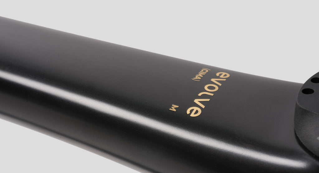 Evolve CIMA Carbon Road Frameset (Matte Carbon Gold)
