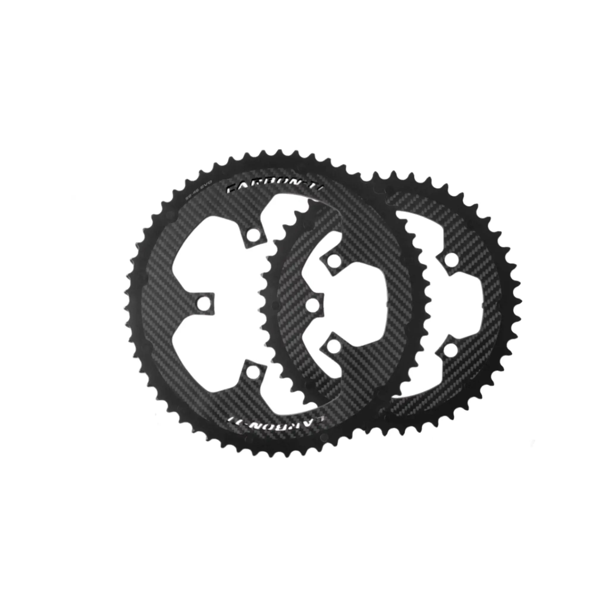 Carbon-Ti X-CarboRing EVO 110BCD 5-Arm Chainring Set (select gear ratio)