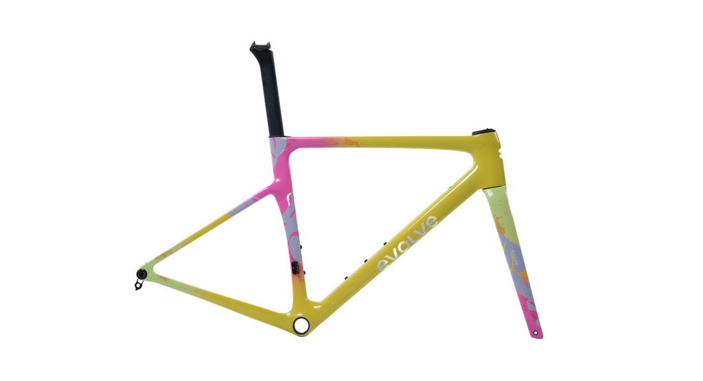 Evolve CIMA Road Frameset (Tropical Yellow) - Pedal Passion