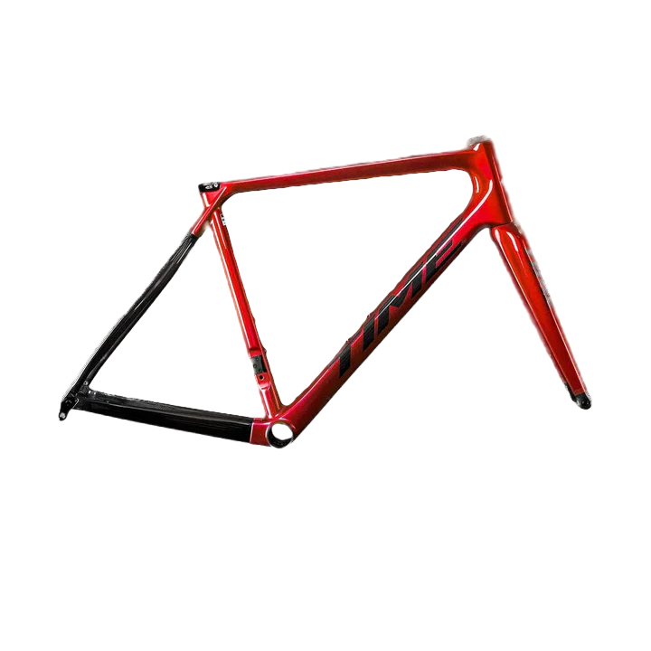 TIME Alpe d’Huez Brilliant Red (V35) Road Frameset - Pedal Passion