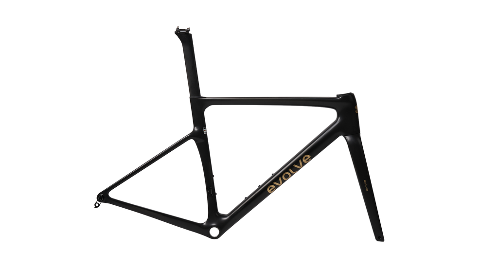 Evolve CIMA Carbon Road Frameset (Matte Carbon Gold)