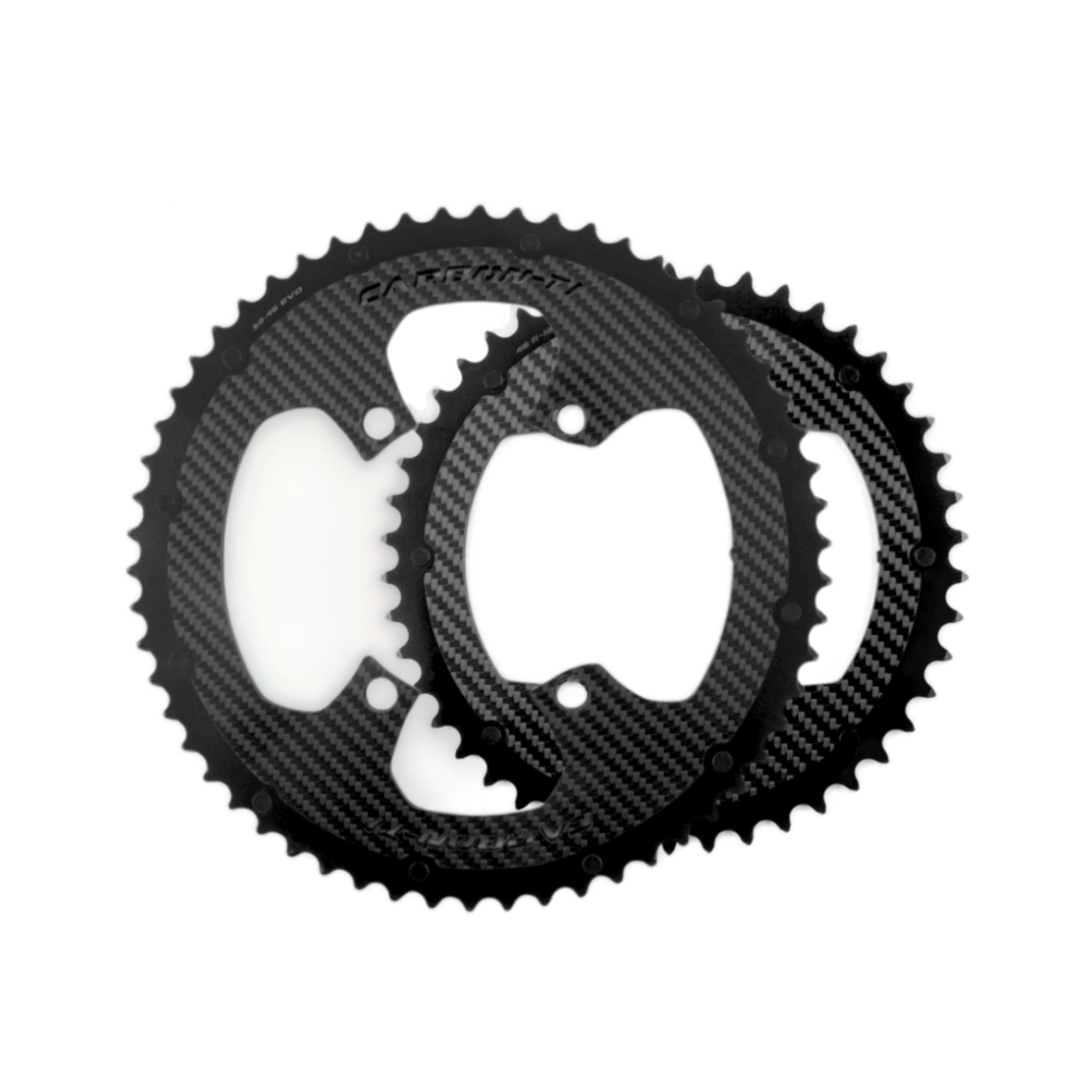 Carbon-Ti X-CarboRing EVO 4-Arm Chainring Set (select gear ratio)