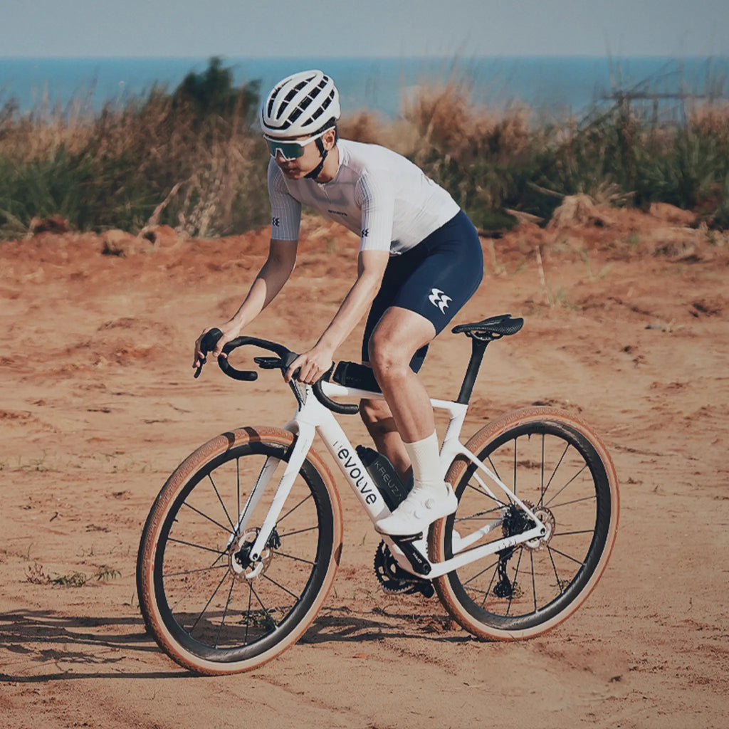 Evolve CIMA GR Sailfish Pearl Gravel Frameset (pre-order)