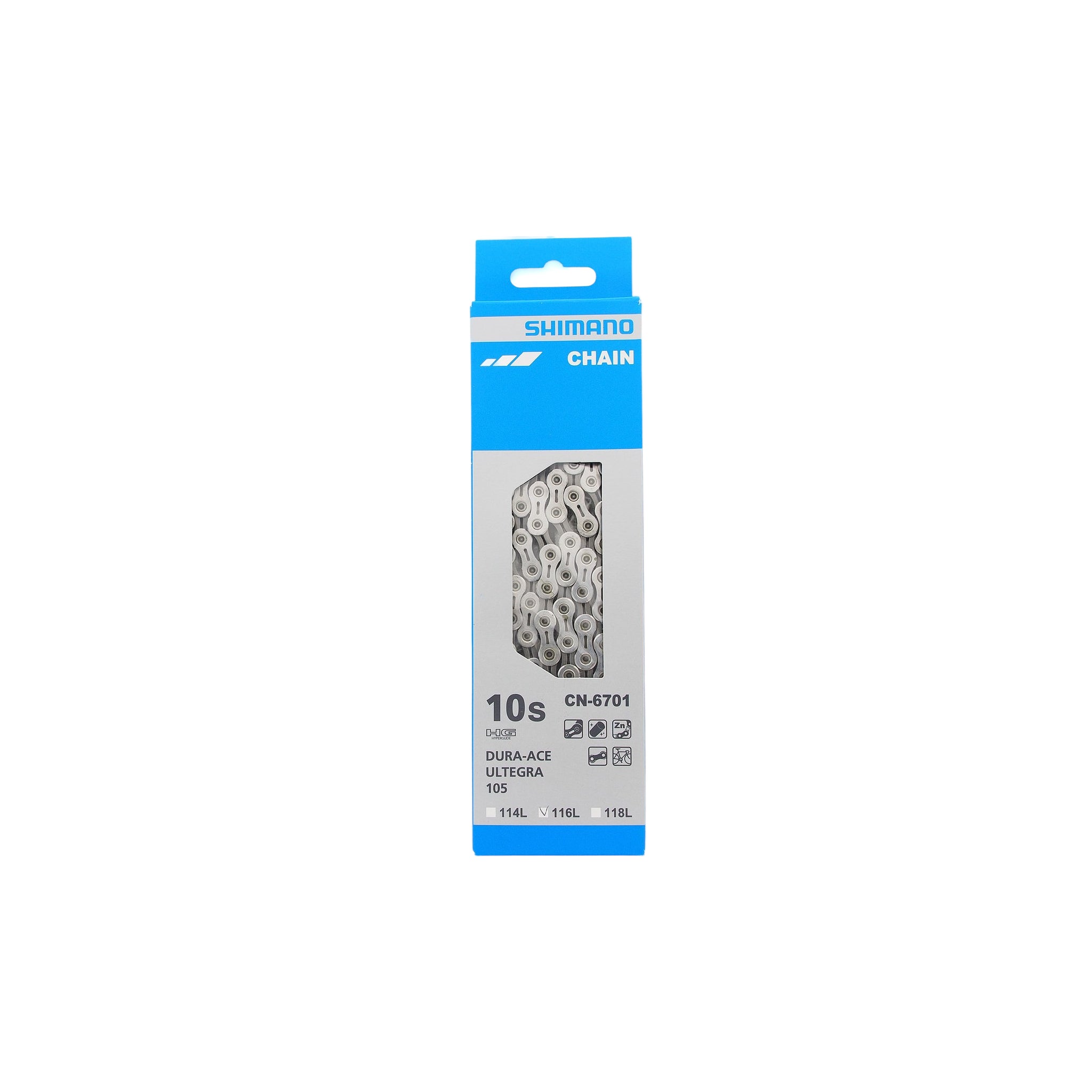 Shimano Ultegra CN-6701 10-Speed Chain 116 links (Ampoule type connect pin)