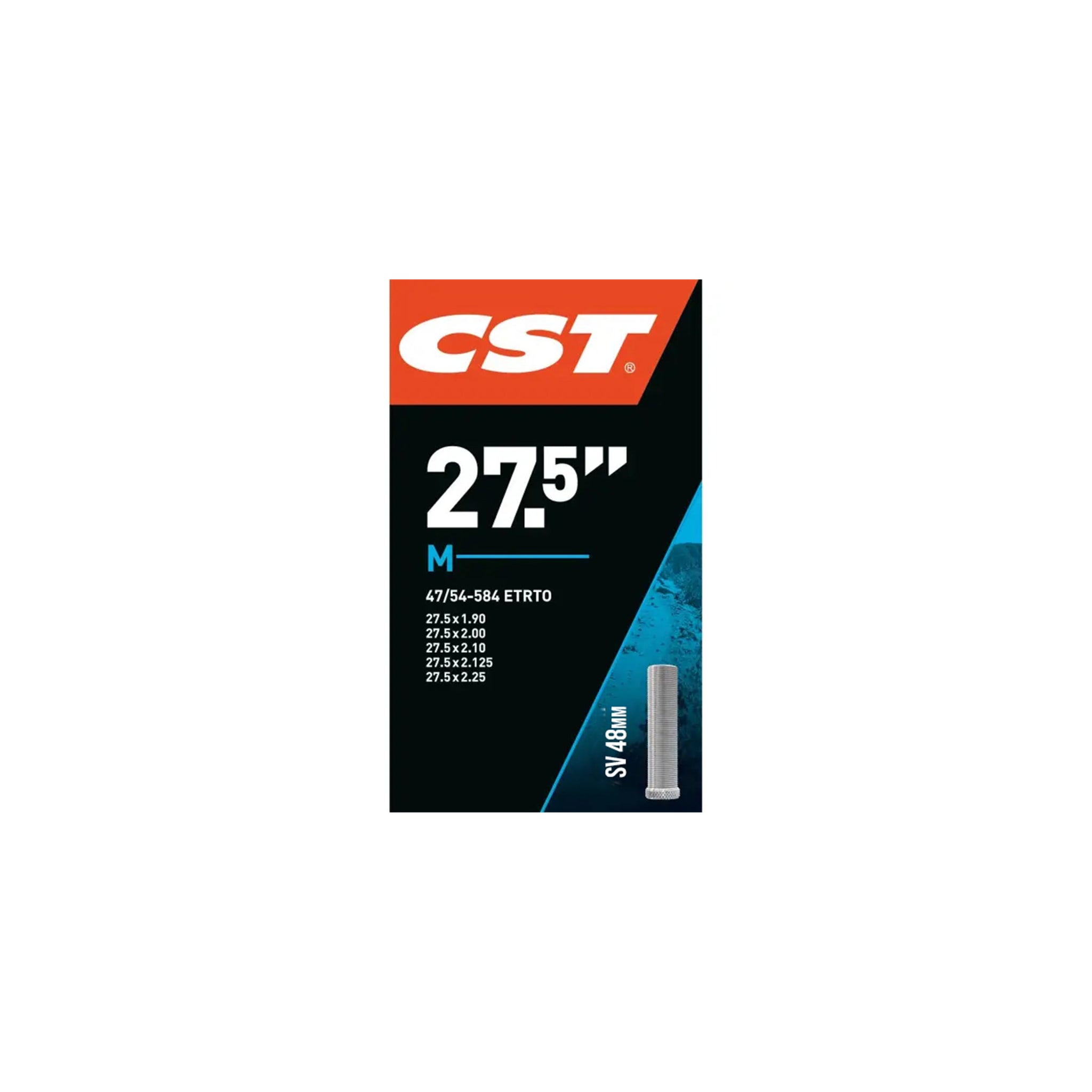 CST 27.5 x 1.90-2.25 Tube SV 48mm