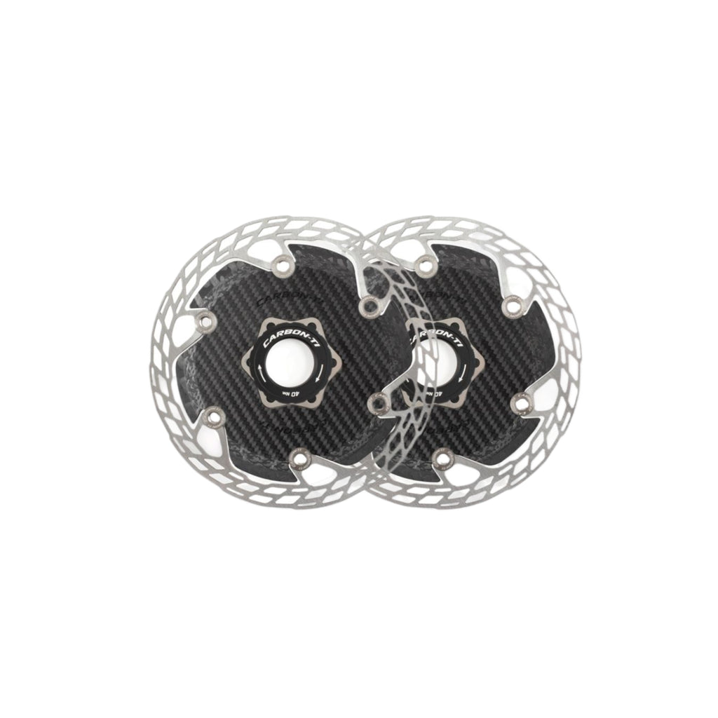 Carbon-Ti X-Rotor Aero Centre Lock Rotor Set 160/160mm