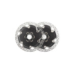 Carbon-Ti X-Rotor Aero Centre Lock Rotor Set 160/160mm