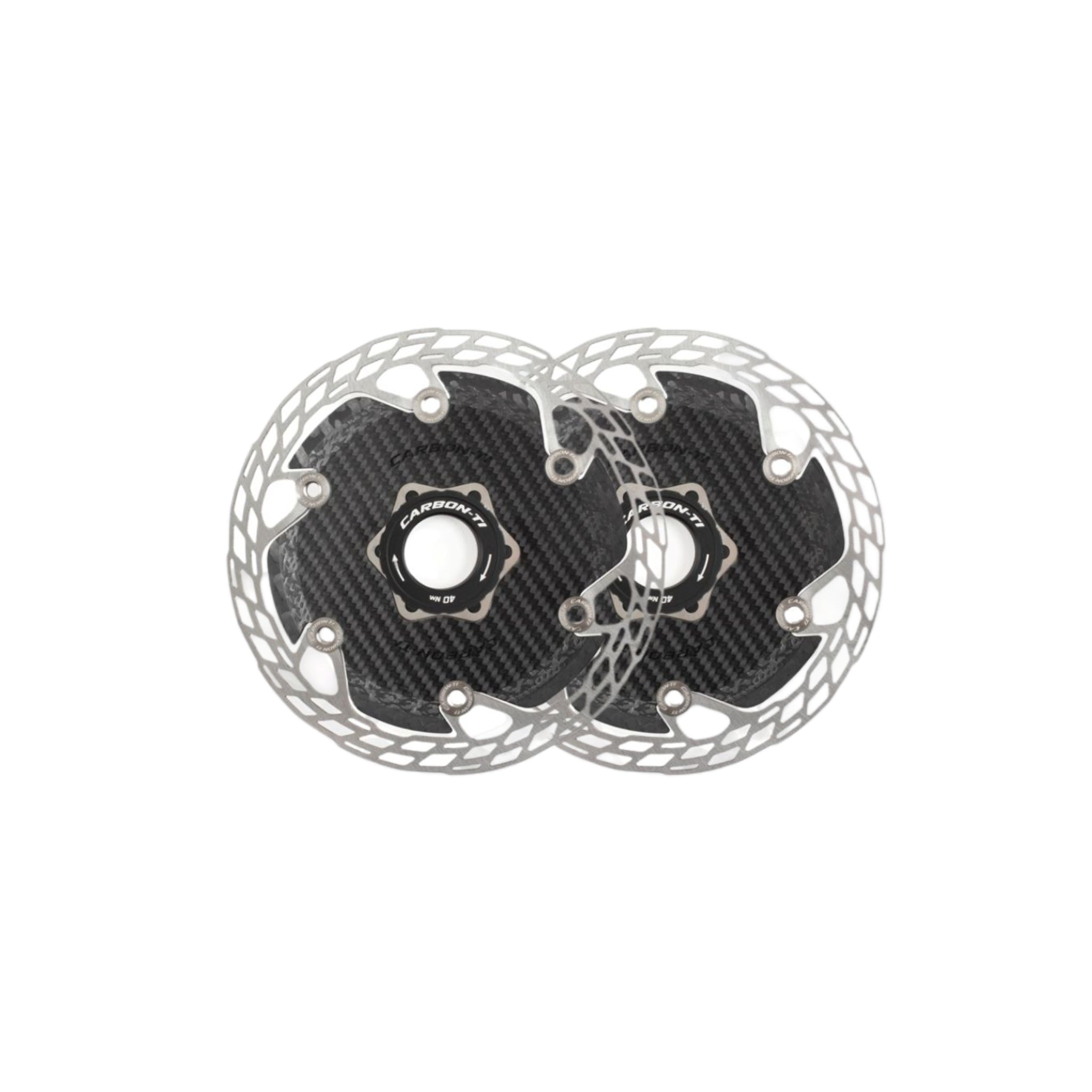 Carbon-Ti X-Rotor Aero Centre Lock Rotor Set 160/160mm