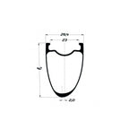 Carbon-Ti X-Wheel Baccara X 42 SLR2 Wheelset