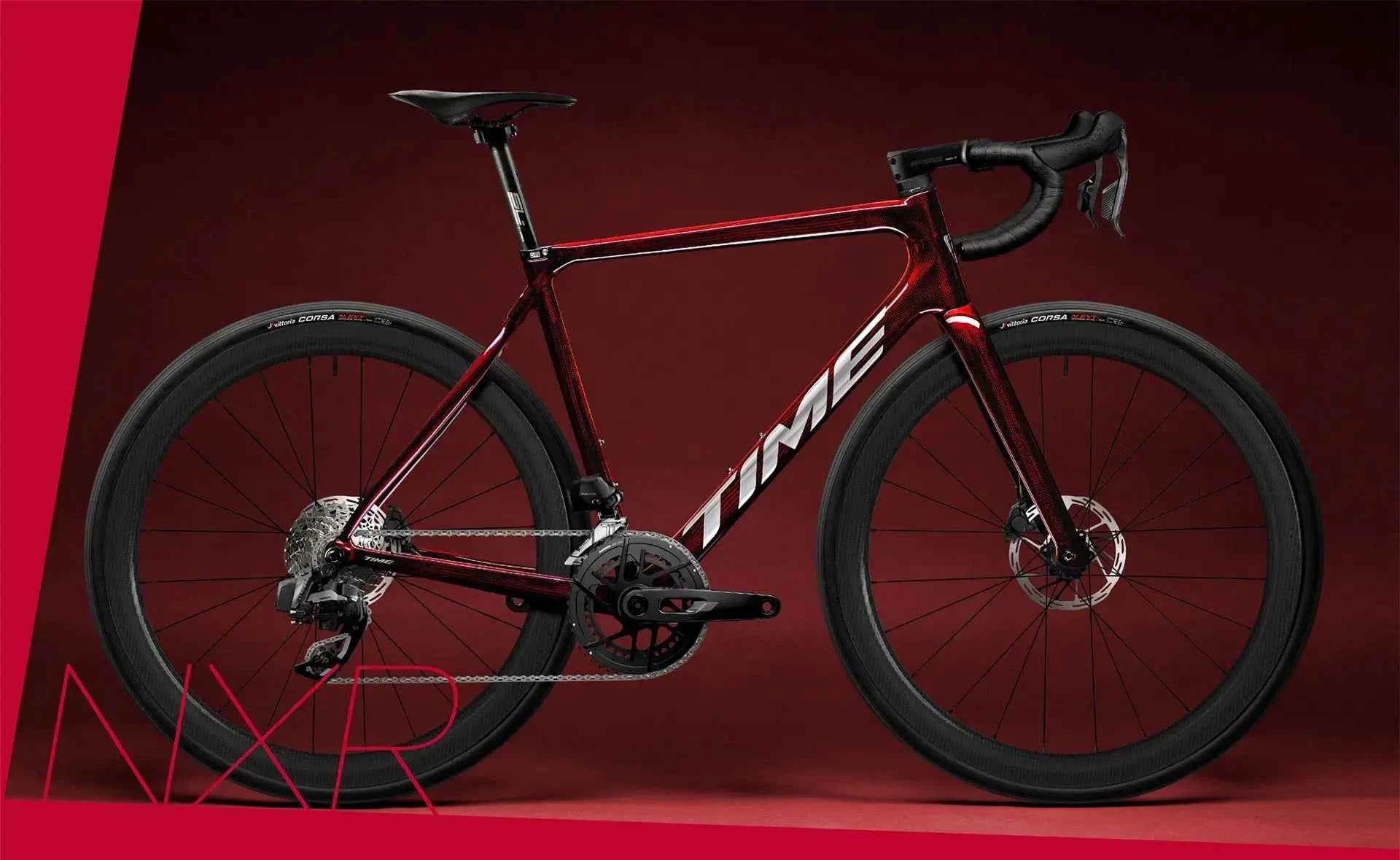 TIME NXR Road Frameset (Ruby)