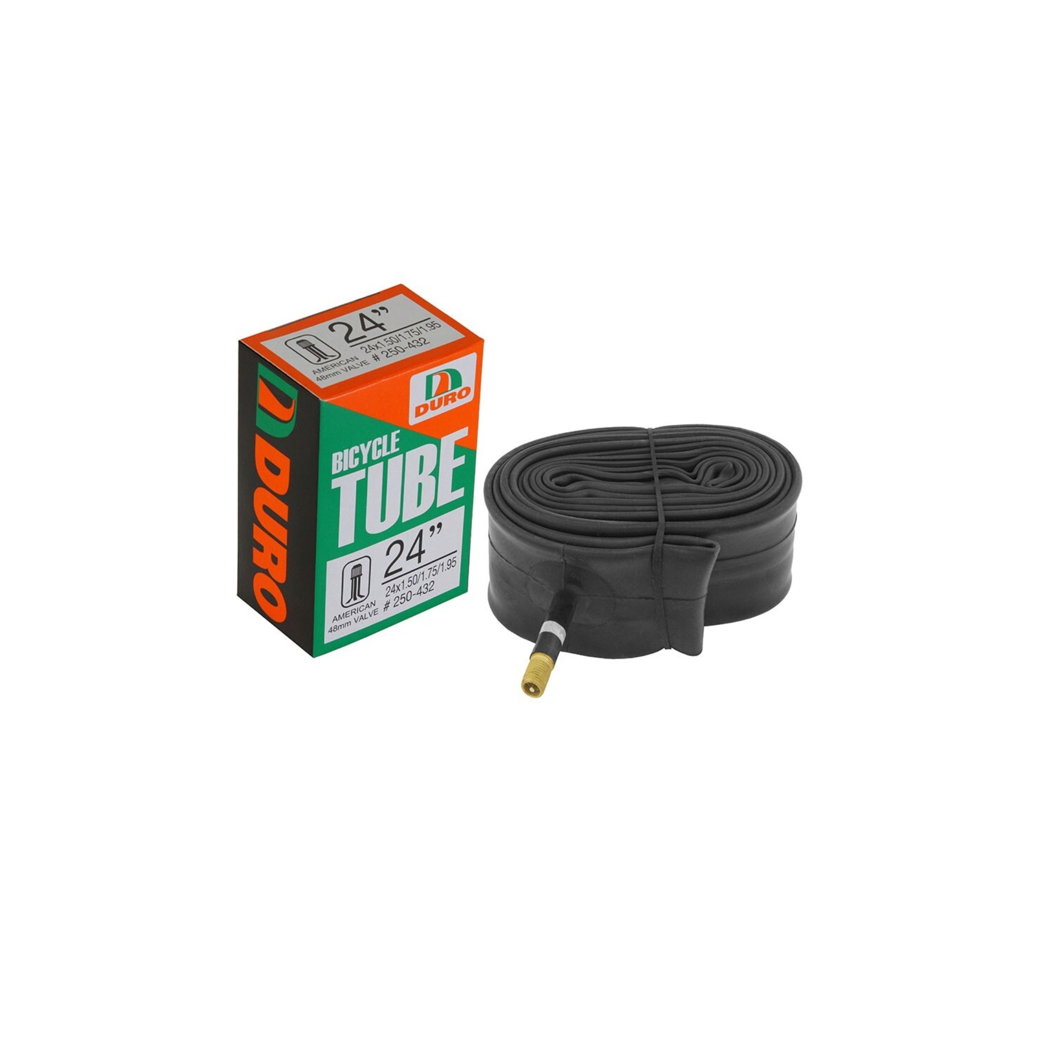 Duro 24 Inch Bike Tube Schrader Valve 24 x 1.50/1.75 A/V