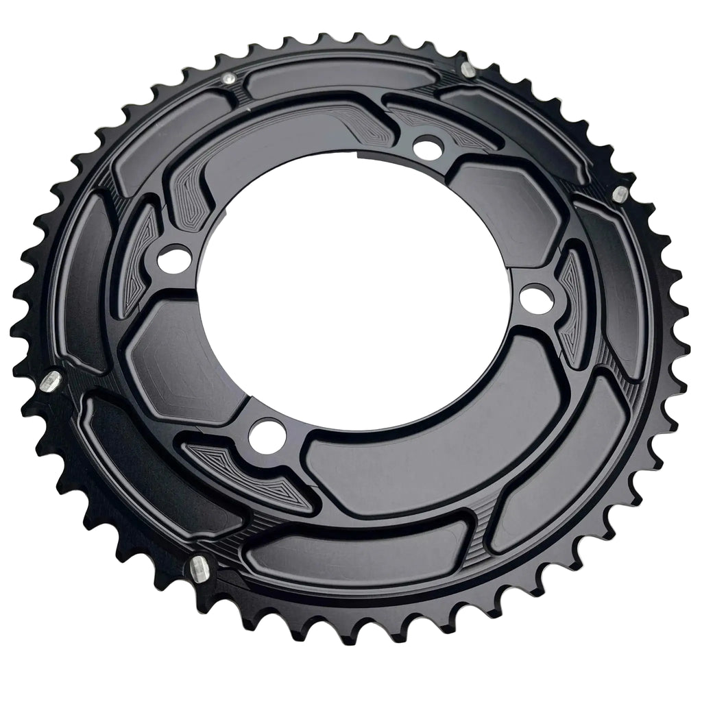 Overfast Aero Alloy Chainring 110BCD 4-Arm