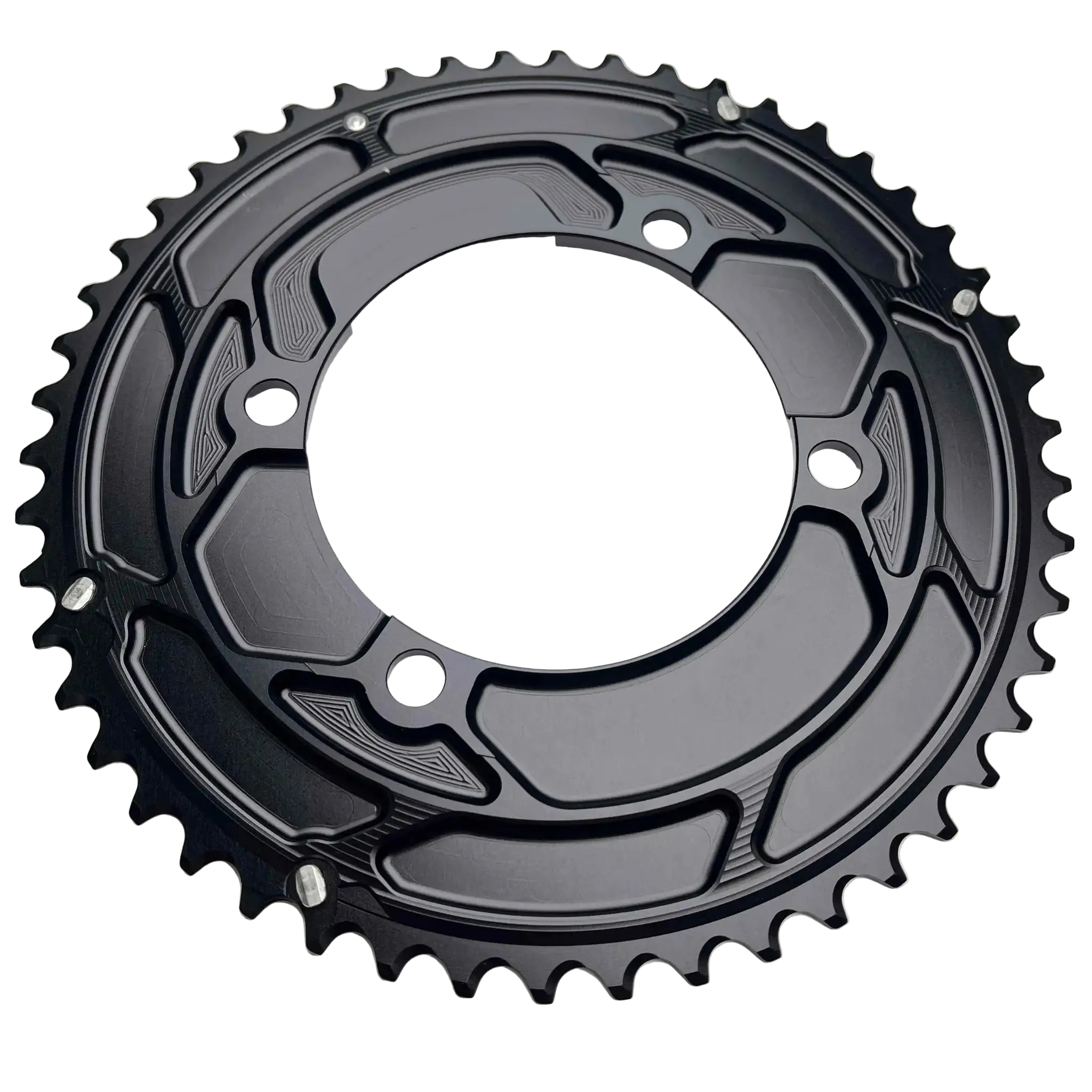 Overfast Aero Alloy Chainring 110BCD 4-Arm