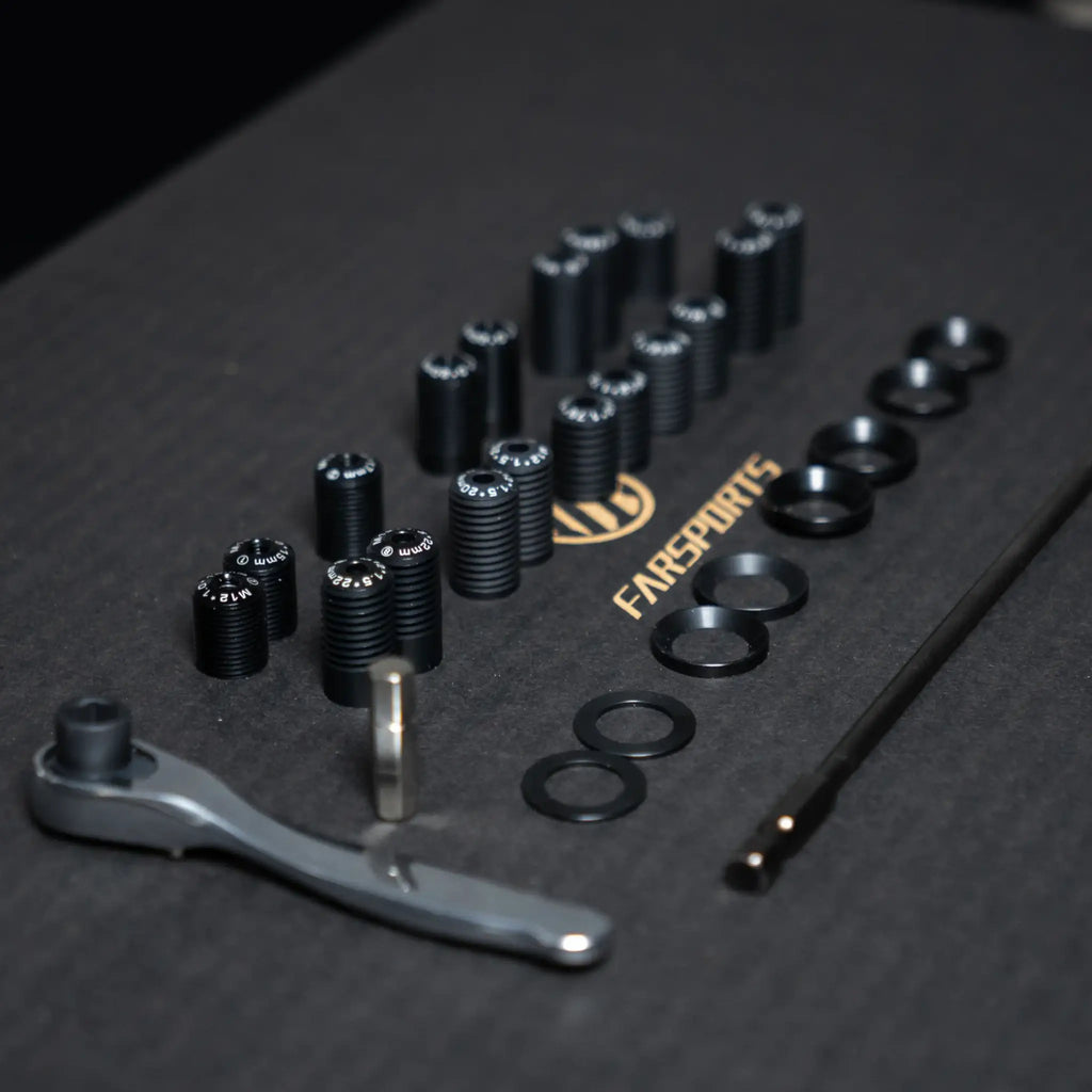 Farsports Universal Carbon Thru Axle Kit