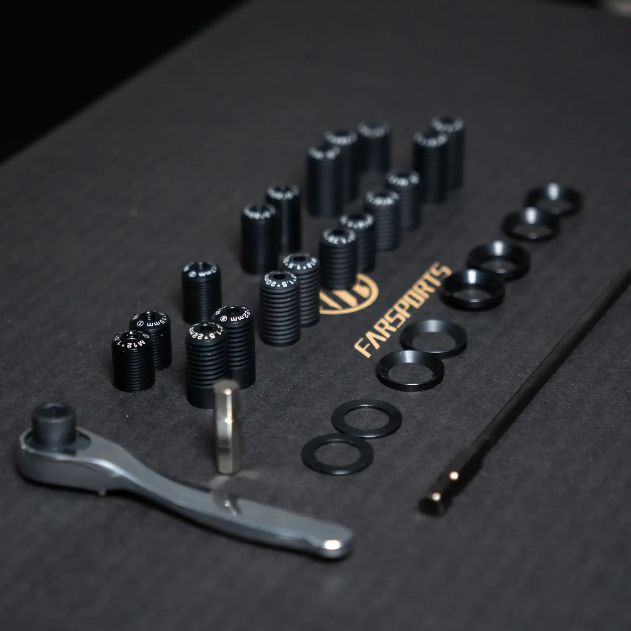 Farsports Universal Carbon Thru Axle Kit