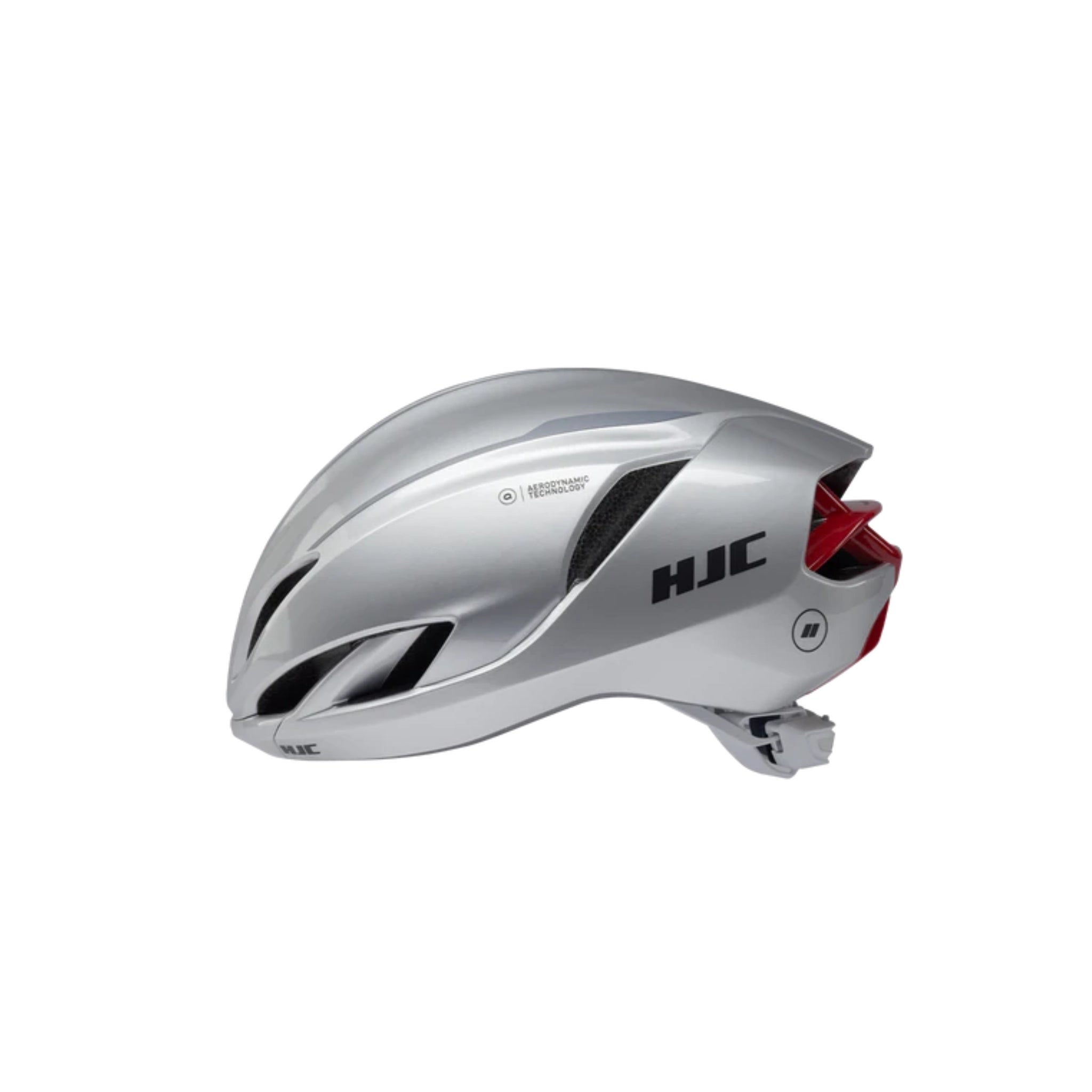 HJC Furion 3 Road Cycling Helmet Silver Red