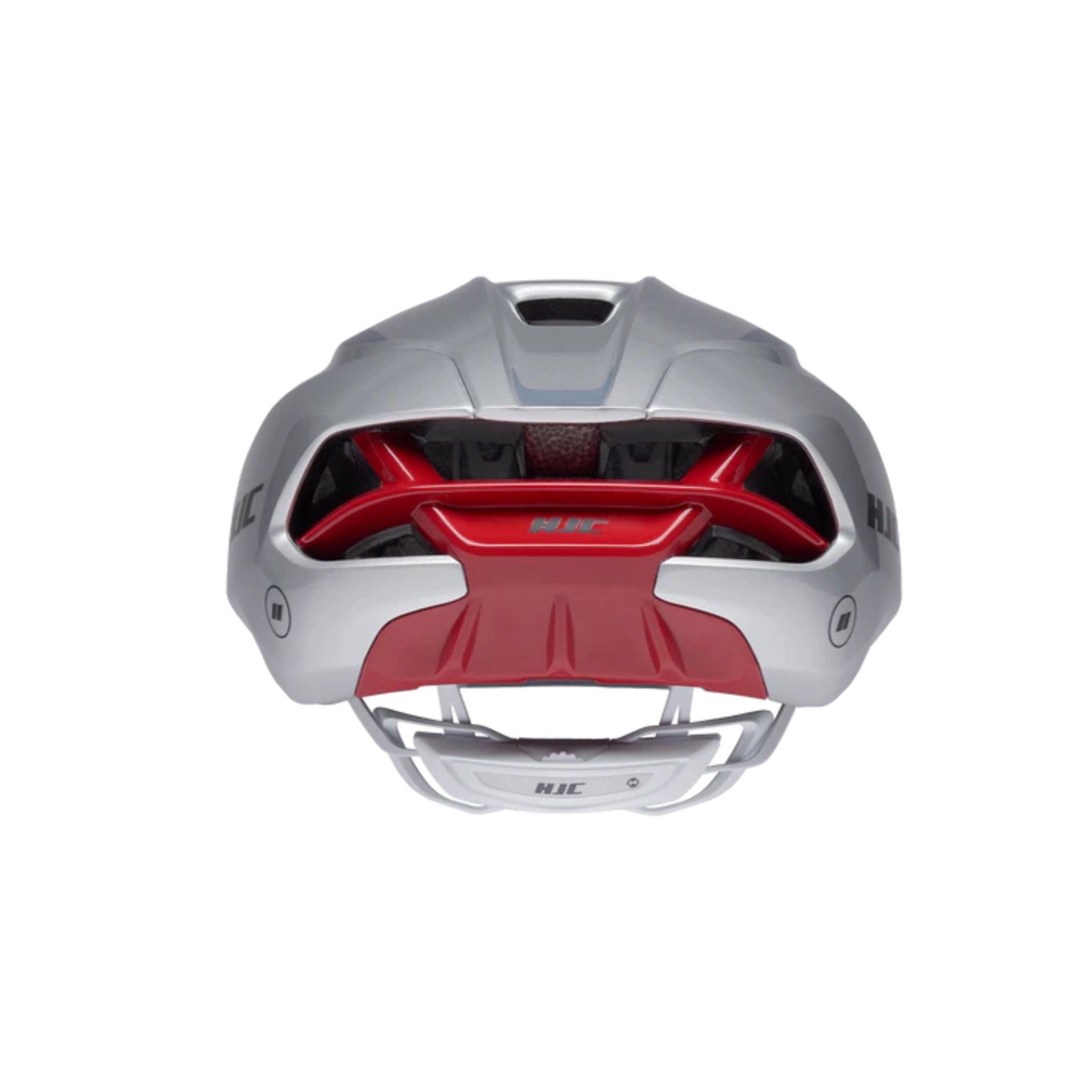 HJC Furion 3 Road Cycling Helmet Silver Red