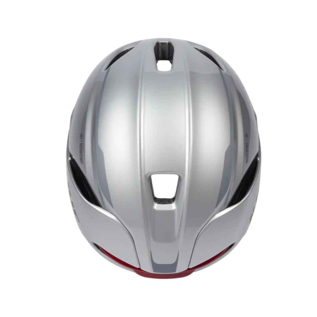HJC Furion 3 Road Cycling Helmet Silver Red