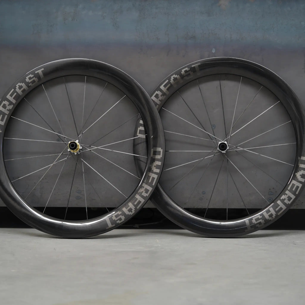 Overfast Aerion EVO Carbon Road Wheelset (50, 60, 85mm rim depth options)