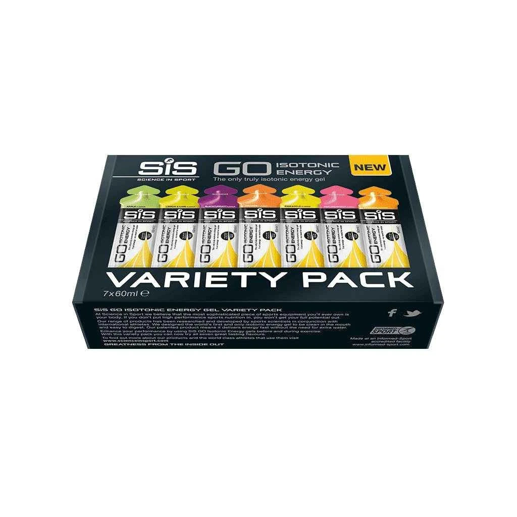 SiS GO Isotonic Gel Variety Pack 7 x 60ml