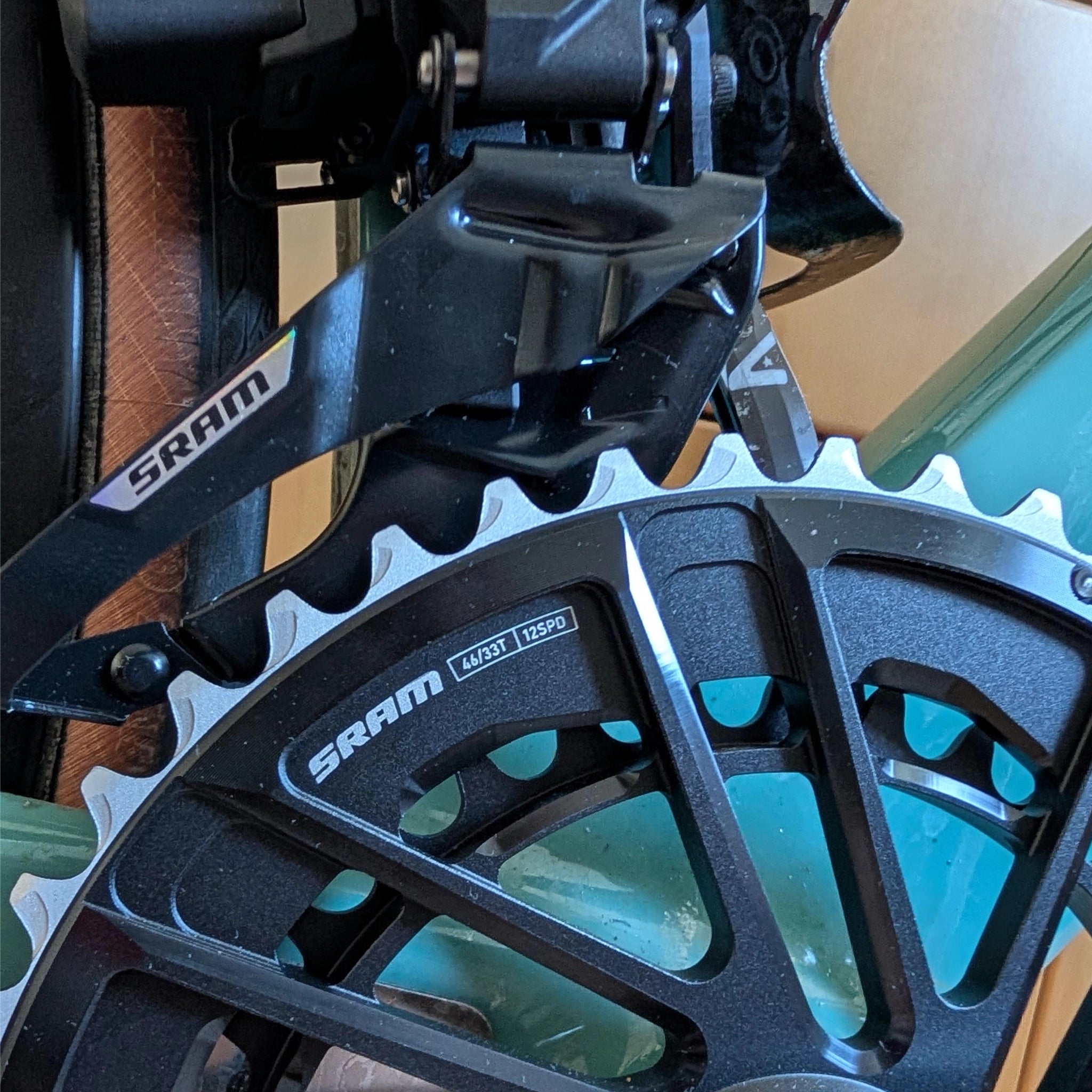 SRAM Force AXS E1 Wireless Front Derailleur