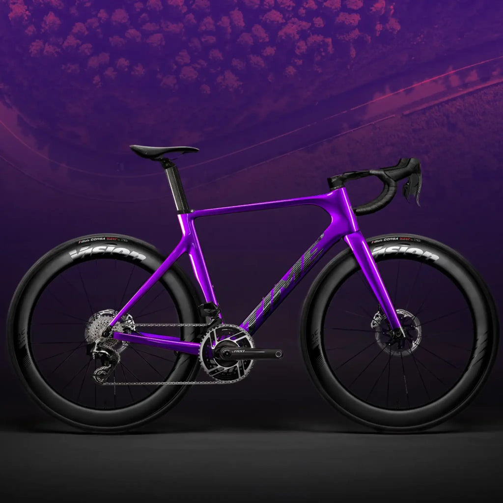 TIME Scylon Brilliant Purple Road Frameset