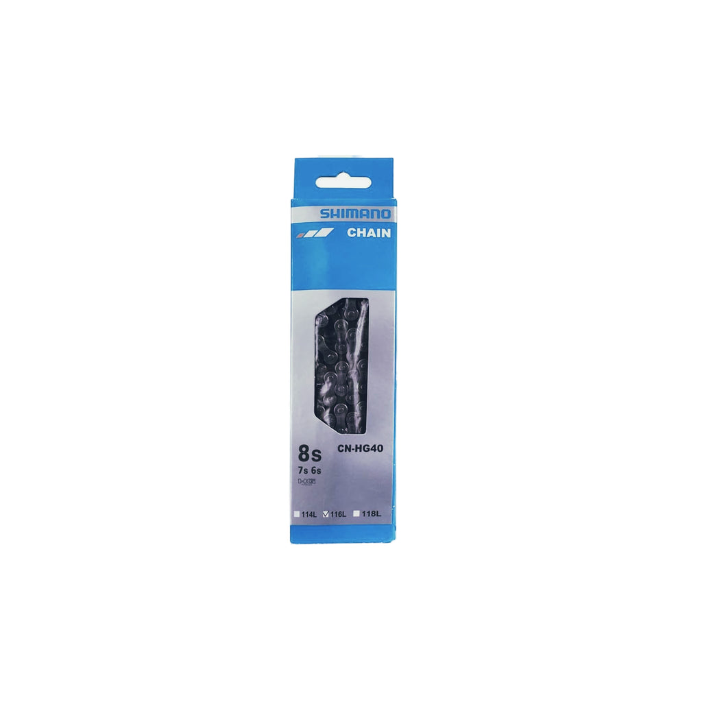 Shimano CN-HG40 6/7/8-Speed Chain 116 links (Ampoule type connect pin)