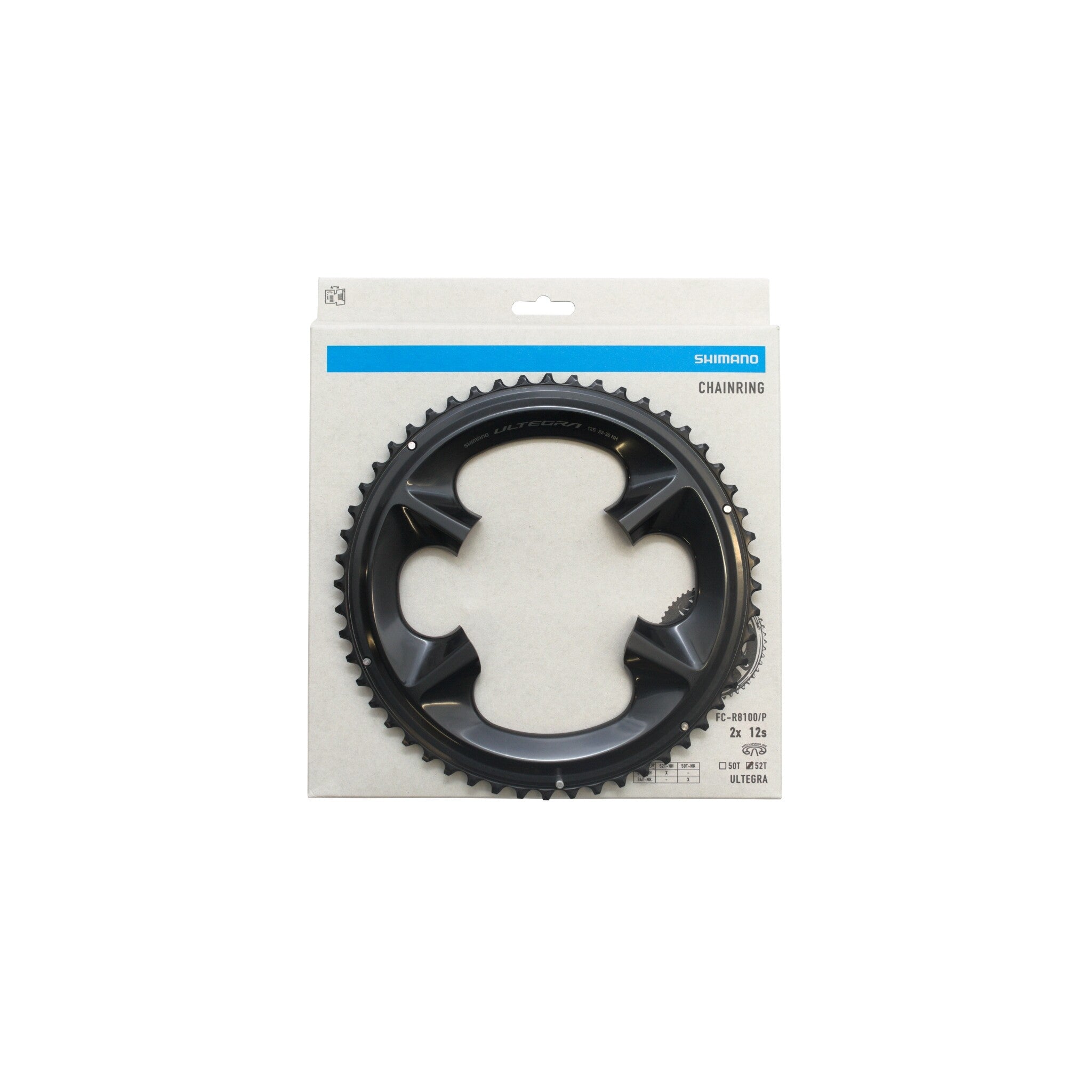Shimano Ultegra FC-R8100 52T Chainring (for FC-R8100 FC-R8100-P)