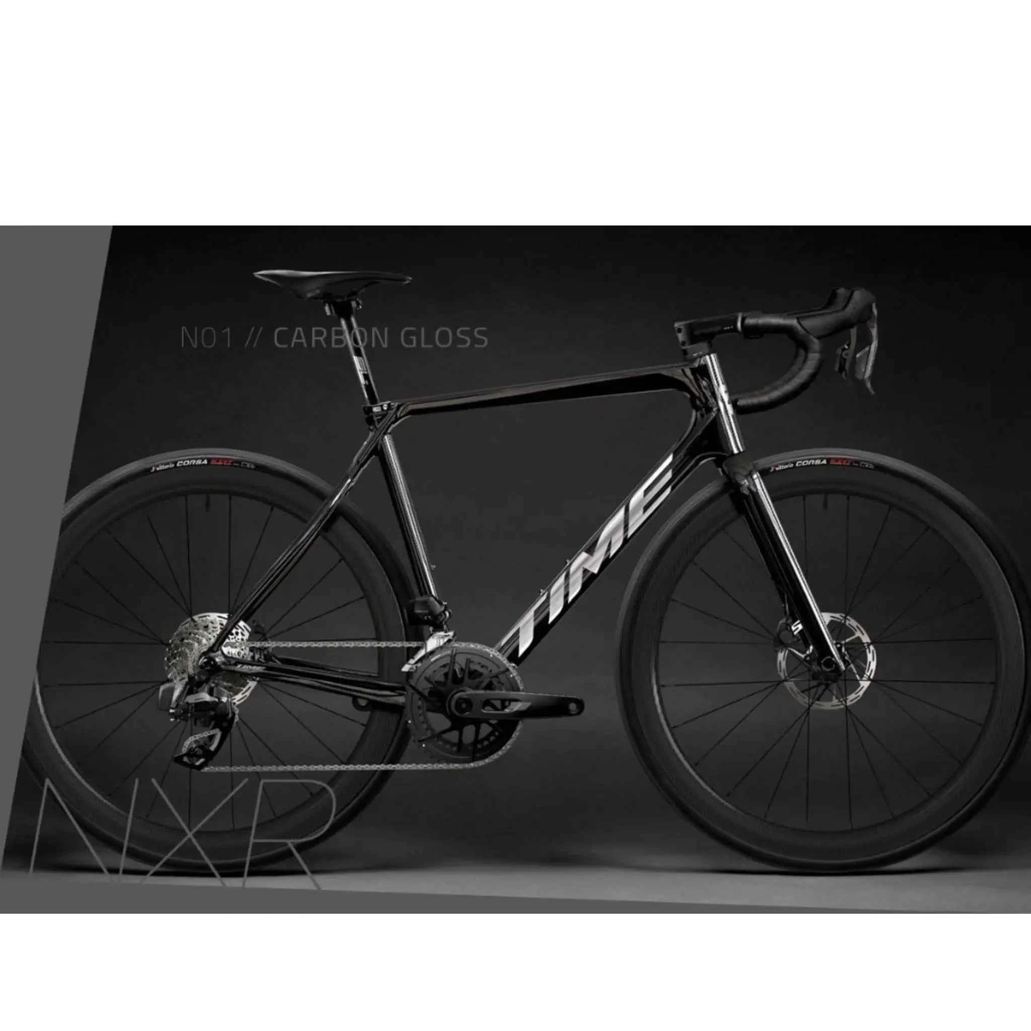 TIME NXR Road Frameset (Nude Carbon)