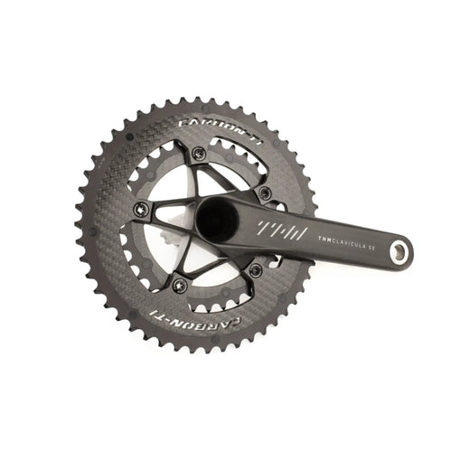 Carbon-Ti X-CarboRing EVO 110BCD 5-Arm Chainring Set - Pedal Passion