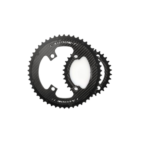 Carbon-Ti X-CarboRing EVO 4-Arm Chainring Set - Pedal Passion