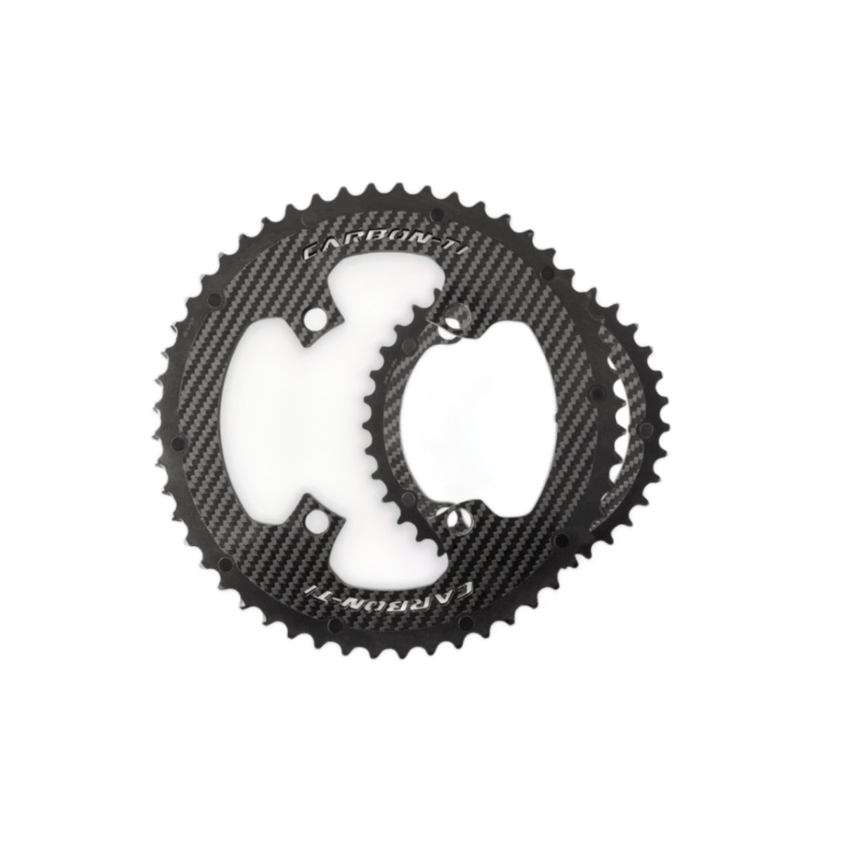 Carbon-Ti X-CarboRing EVO 4-Arm Chainring Set - Pedal Passion