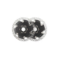 Carbon-Ti X-Rotor Aero Centre Lock Rotor Set 160/160mm - Pedal Passion