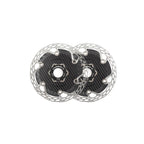 Carbon-Ti X-Rotor Aero Centre Lock Rotor Set 160/160mm - Pedal Passion