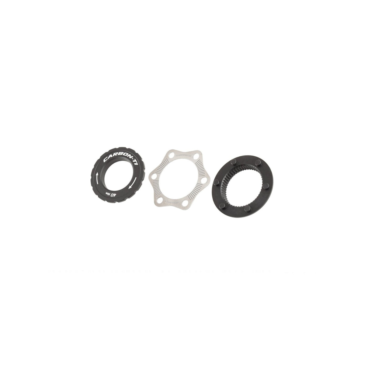 Carbon‑Ti X‑Rotor Center Lock Adapter Kit - Pedal Passion