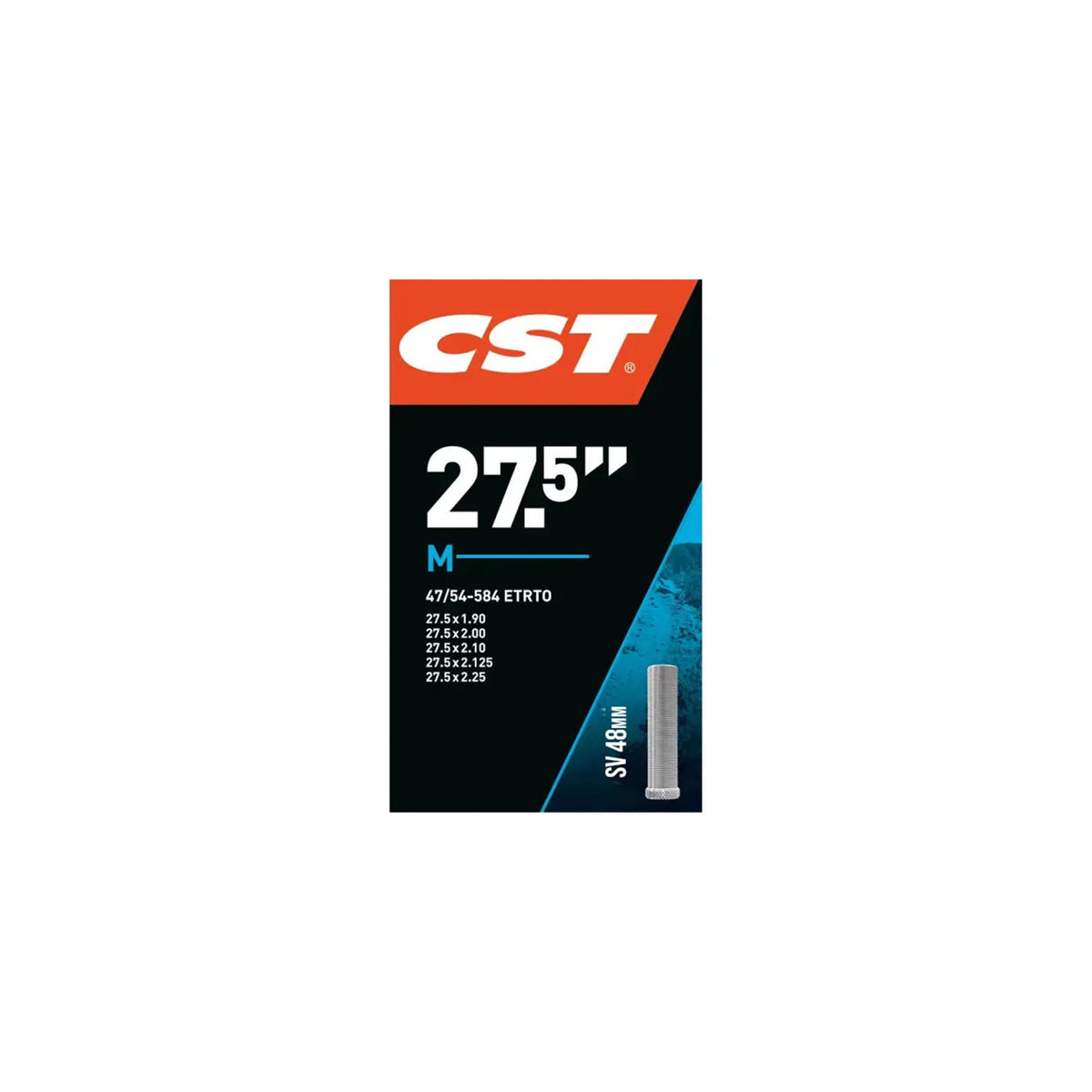 CST 27.5 x 1.90-2.25 Tube SV 48mm - Pedal Passion