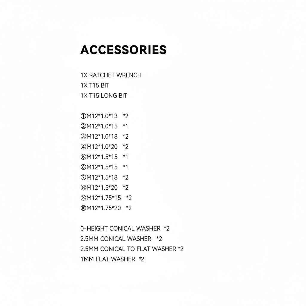 Farsports Universal Carbon Thru Axle Kit - Pedal Passion