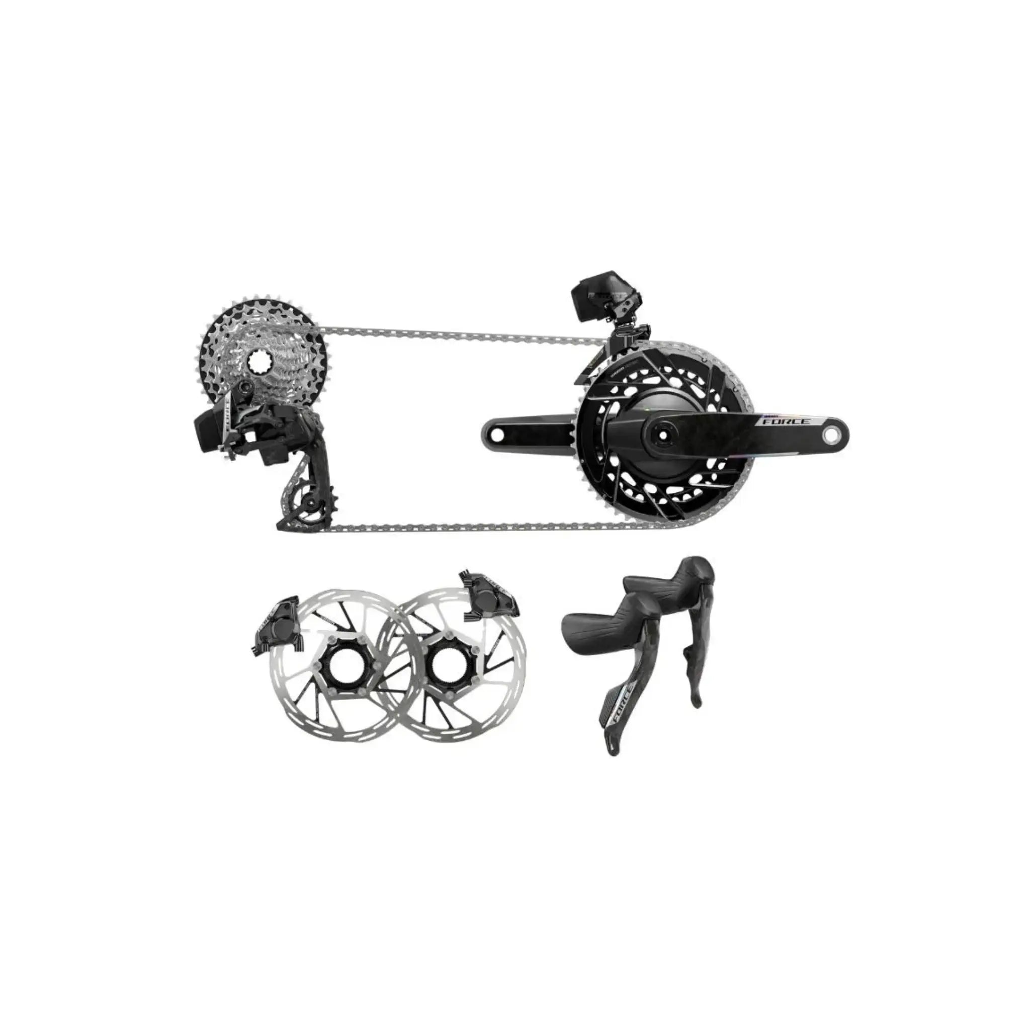 SRAM Force AXS E1 2x Wireless Road Groupset