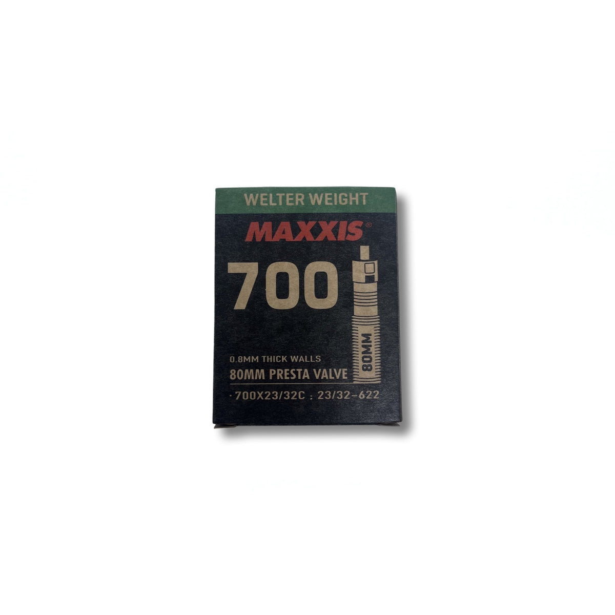 Maxxis Welterweight Road Tube 700x23-32mm Presta Valve Tube - Pedal Passion