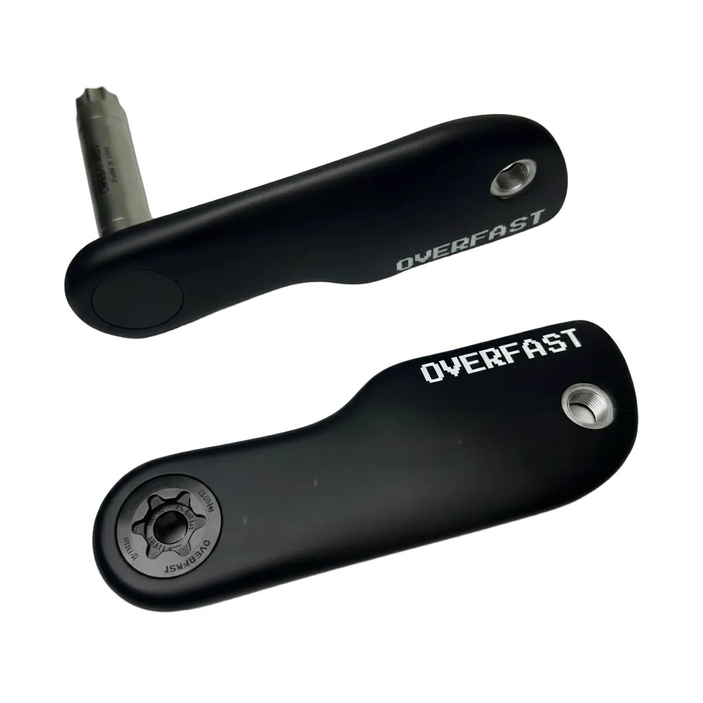 Overfast Aerox Aero Carbon Crank (select arm length and BB type) - Pedal Passion