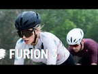 HJC Furion 3 Road Cycling Helmet Silver Red