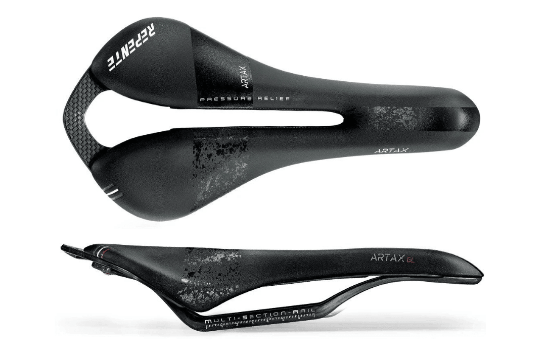 Selle Repente Artax GL Carbon Saddle – Black Mud - Pedal Passion