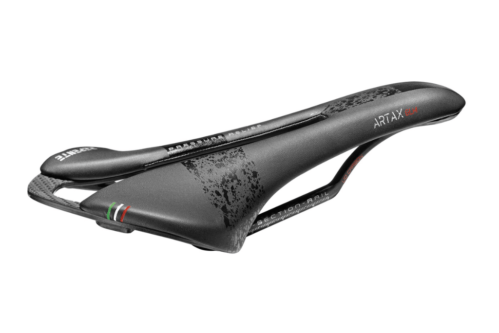 Selle Repente Artax GLM Carbon Saddle – Black Mud - Pedal Passion