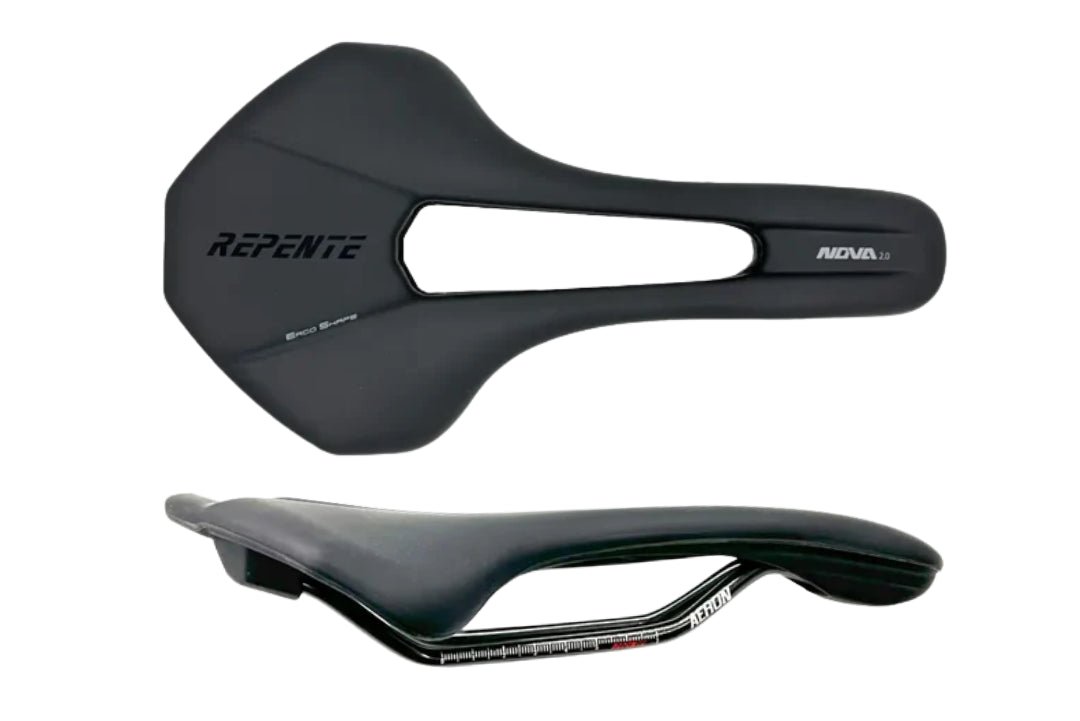 Selle Repente NOVA 2.0 AERON Saddle – All Black - Pedal Passion