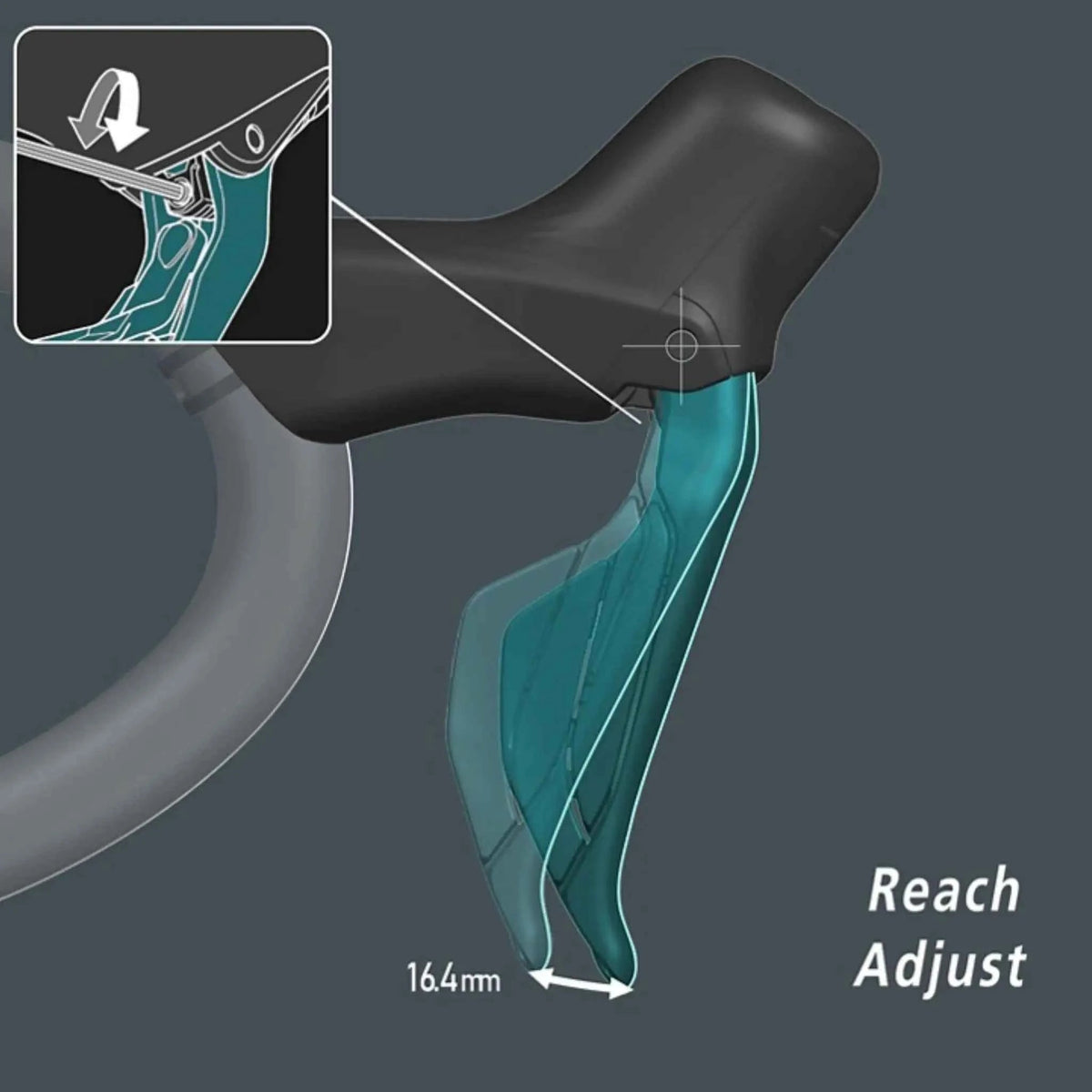 Shimano Dura-Ace ST-R9270 Di2 Hydraulic Shift Lever Set - Pedal Passion