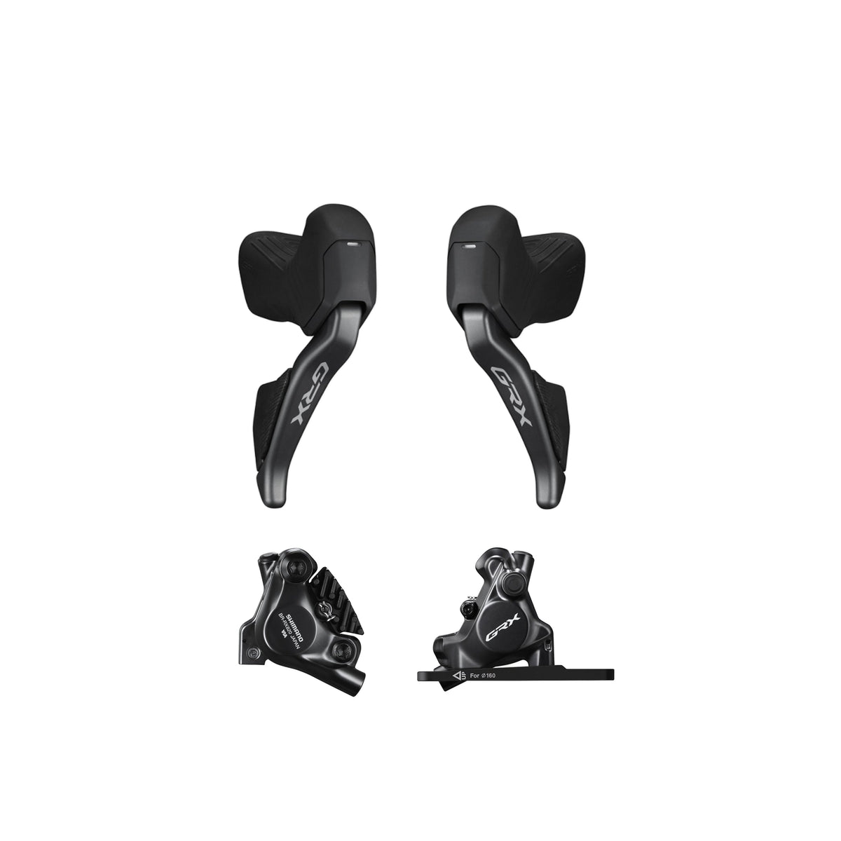 Shimano GRX Di2 ST-RX825 2x12 Hydraulic Shift Brake Lever Set - Pedal Passion