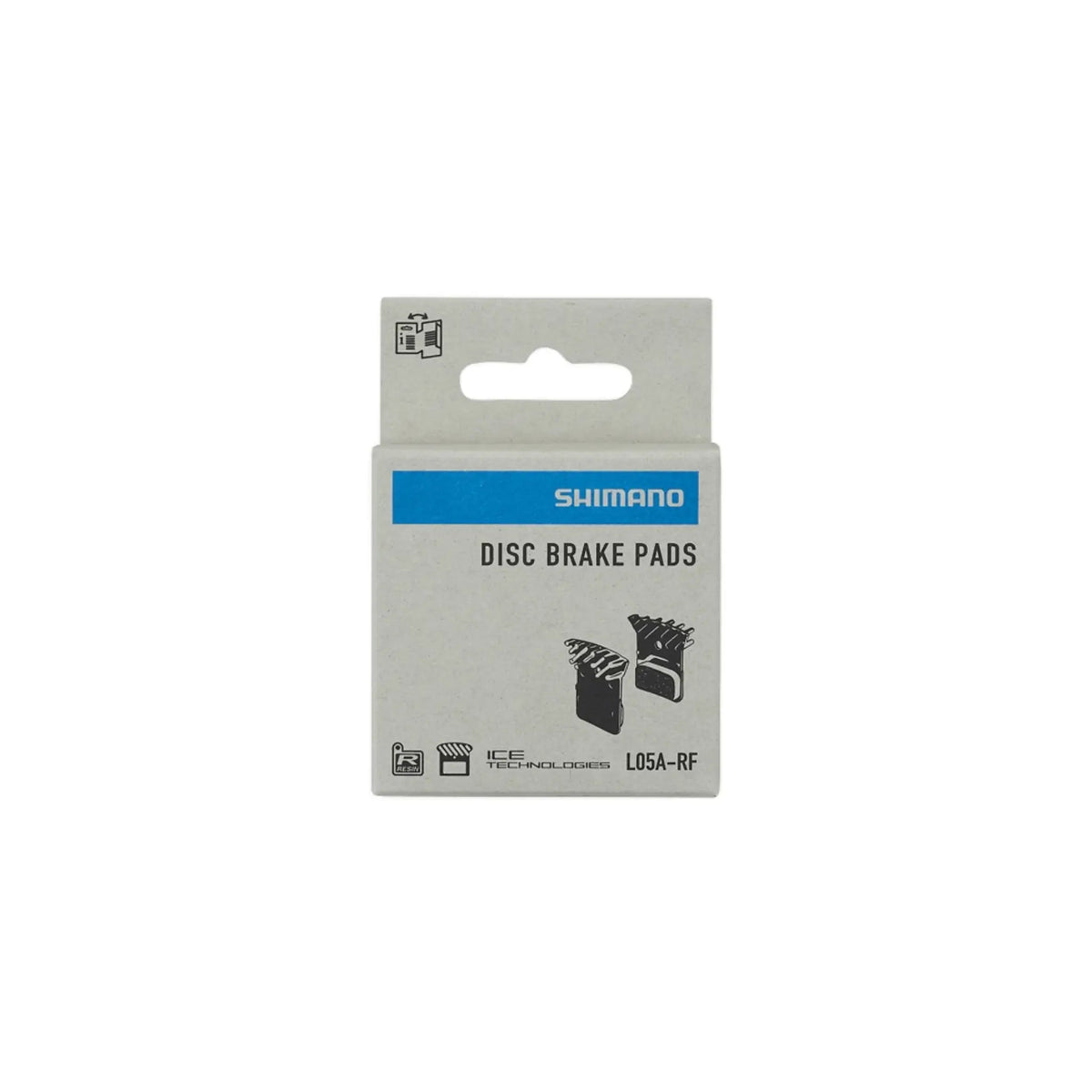 Shimano L05A-RF Resin Disc Brake Pads (with fin) - Pedal Passion